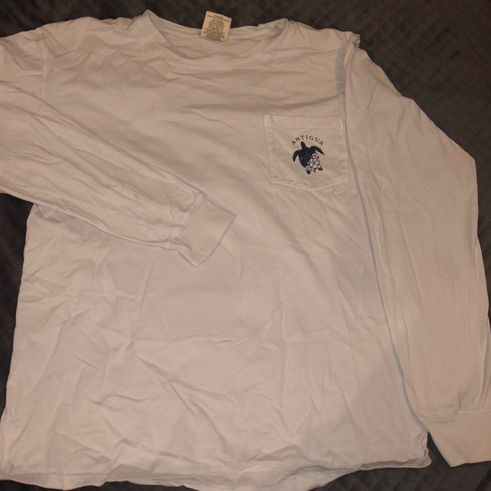 Antigua White Long Sleeve